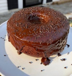 Chocolate-volcano-cake